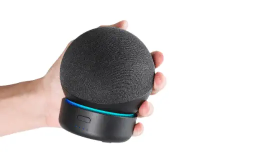 Drehung für Echo Spot Smart Home-Zubehör Verstellbare Halterung mit 360 ° 