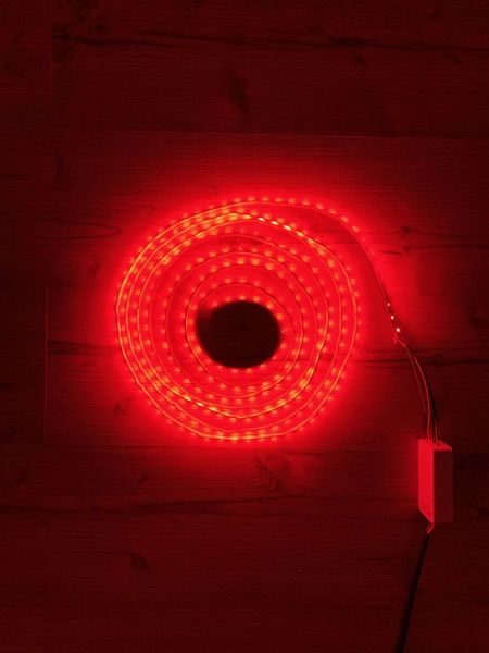 RGB+CCT LED-Lichtband-Farbe Rot 20 Prozent Helligkeit