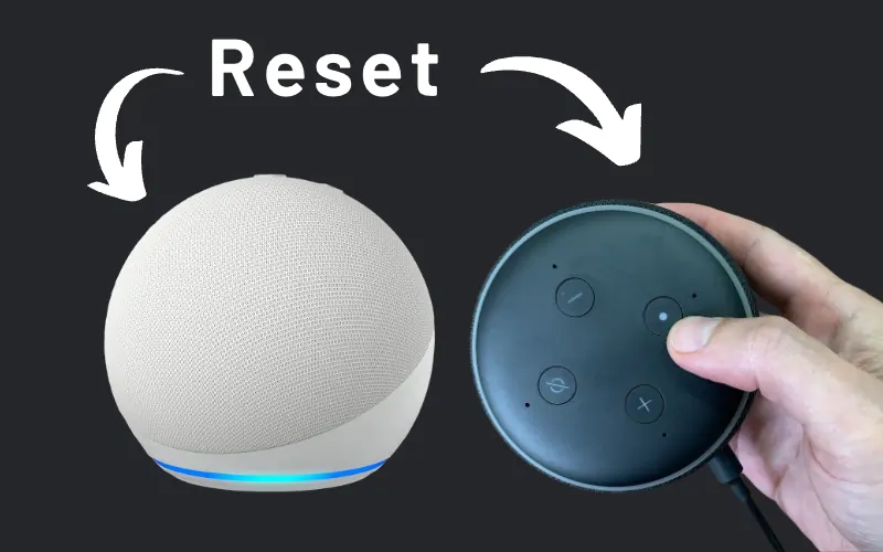 Amazon Echo Dot 2, 3 und 4 Generation zurücksetzen - Resetten - auf Werkseinstellungen