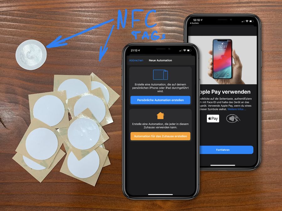 NFC am iPhone nutzen - Mit NFC-Tags und Apple Pay