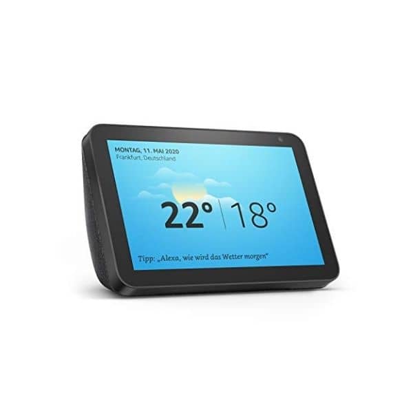 Echo Show 8 - Kann kompatible Smart Home Geräte steuern - Zeigt deine Überwachungskameras direkt im integrierten Display