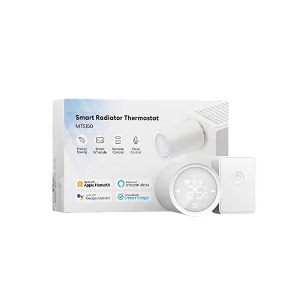 Meross WLAN Heizkörper-Thermostat für Apple HomeKit und Siri - Funktioniert auch mit Alexa und Google Assistant