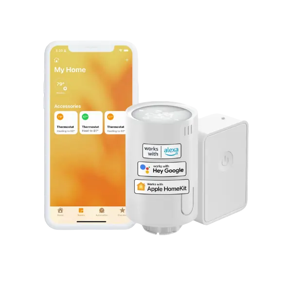 meross WLAN Heizkörper-Thermostat - HomeKit Set