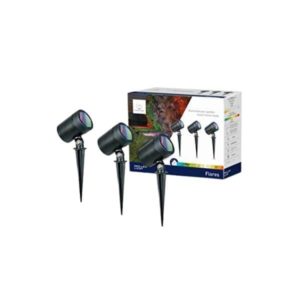 tint LED Gartenspots - Als 3er Set - Für smarte Gartenbeleuchtung - Funktioniert mit ZigBee Hubs wie Hue Bridge, Echo's mit Hubs u.v.w.