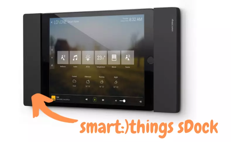 iPad Wandhalterung smart things sDock Fix