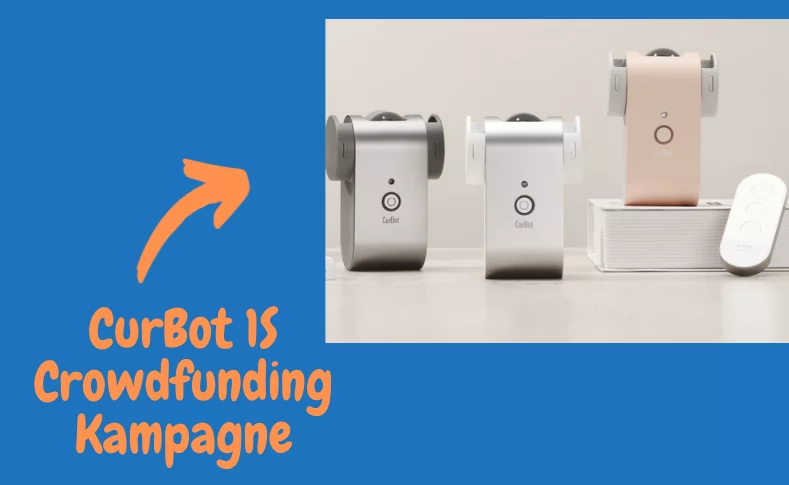 CurBot 1S Gardinenmotor als Crowfunding Kampagne - Kompatibel mit Alexa, Google Assistant und Siri