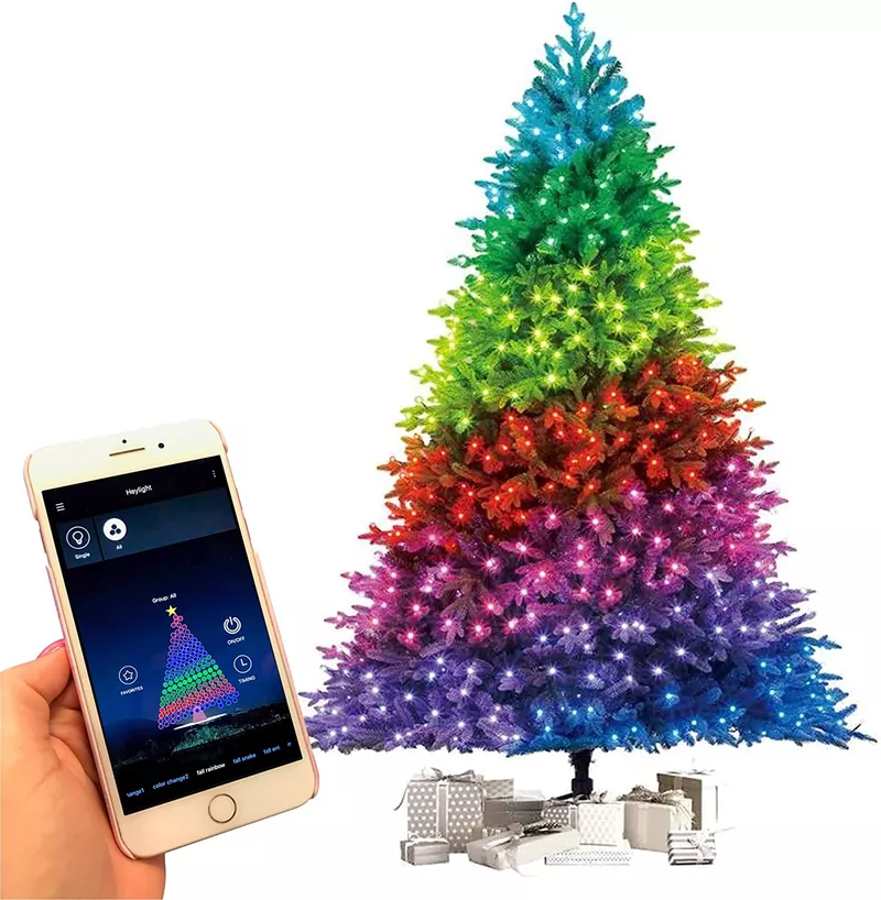 Smarte Weihnachtsbeleuchtung von FkinQ - Bluetooth LED Lichterkette für Innen und Aussen