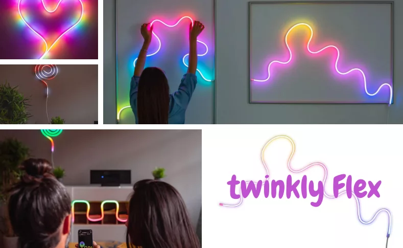 Twinkly flexibler LED Lichtschlauch für kreative Köpfe