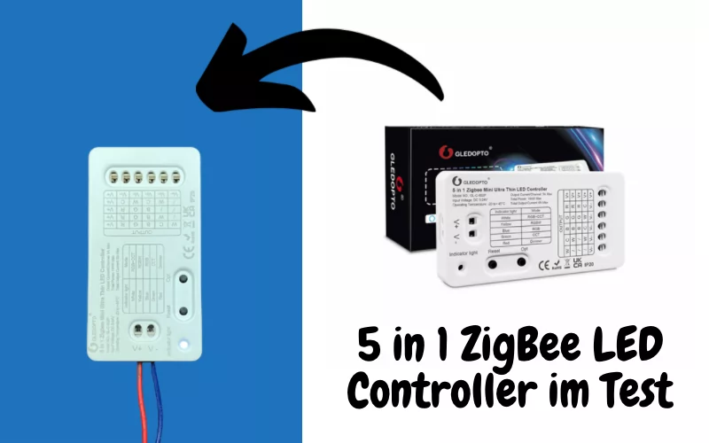 5 in 1 ZigBee 3.0 Mini Ultra Thin LED Controller im Test - smarthomechecker.de