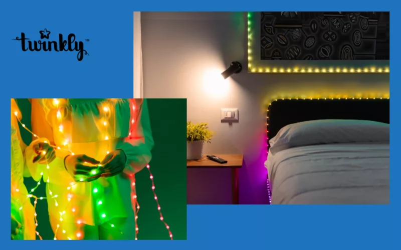 Twinkly Dots Lichterkette mit 400 Mini-LEDs - mit HomeKit, Alexa und Google Assistant kompatibel