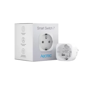 Aeotec Smart Switch 7 - Z-Wave Plus Steckdose - Ist auch mit homee Z-Wave Cube kompatibel