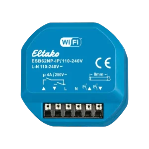 Eltako WLAN Beschattungsaktor ESB62NP-IP - HomeKit und Matter kompatibel