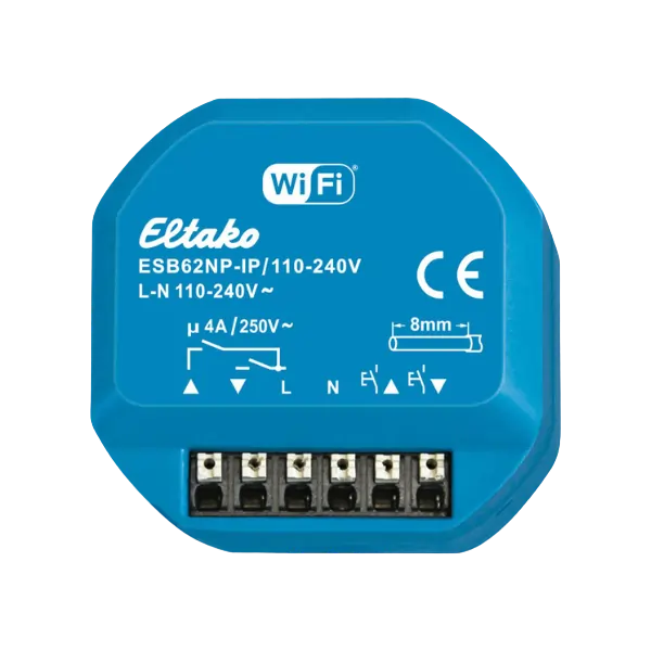 Eltako WLAN Beschattungsaktor ESB62NP-IP - HomeKit und Matter kompatibel