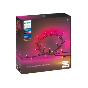 Hue Festavia Lichterkette 250 LEDs - Smarte ZigBee Weihnachtsbeleuchtung - matter und HomeKit kompatibel
