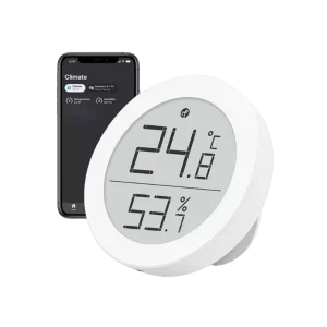 Qingping Thermometer & Hygrometer mit HomeKit kompatibel - Funk über Thread und Bluetooth LE