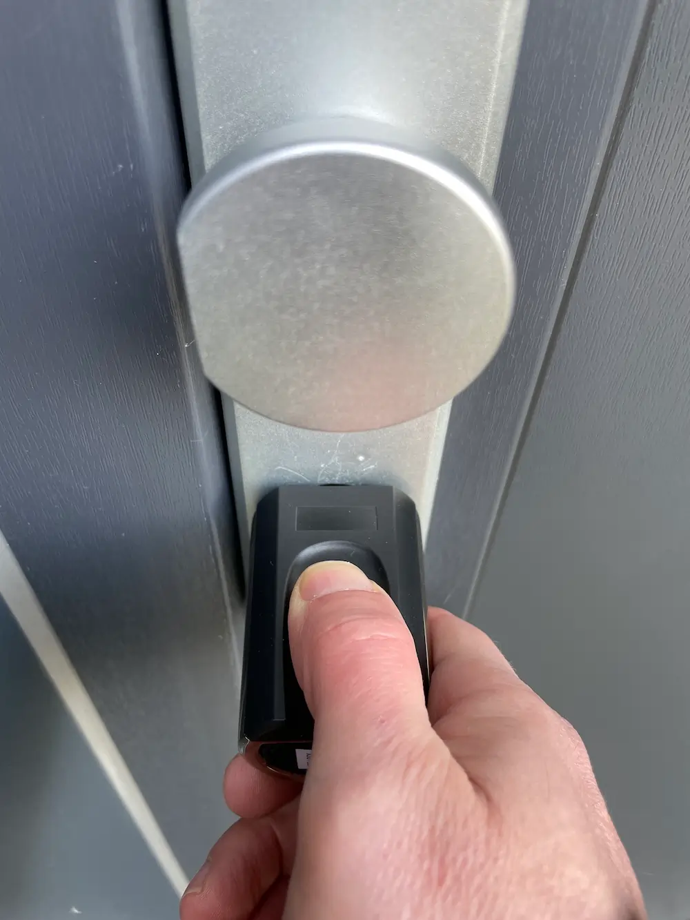 Welock Smart Lock Touch41 mini - öffnen per Fingerprint in der Praxis erwies sich als zuverlässig