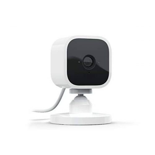 Blink Mini – kompakte Überwachungskamera für den Innenbereich - Funktioniert mit Amazon Alexa - Verbindet sich über WLAN 2,4 GHz