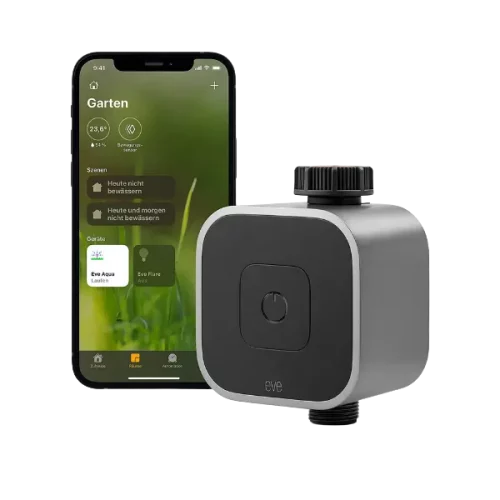 Eve Aqua für Apple HomeKit der zweiten Generation Automatisiert deinen Garten oder Terrasse