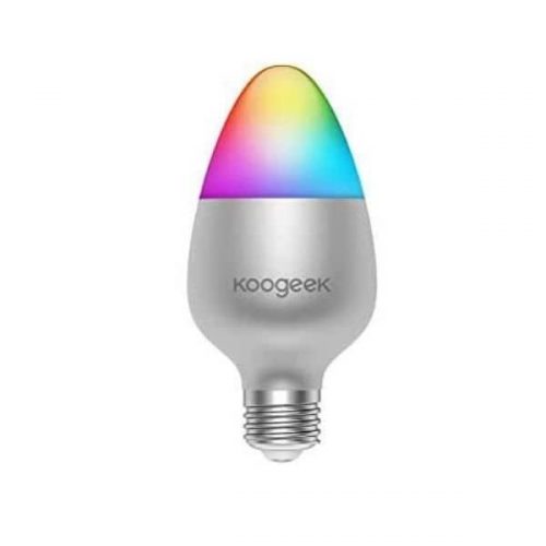 Koogeek E27 WLAN LED-Lampe - Funktioniert mit HomeKit, Google Assistant, Amazon Alexa - verbindet sich über WLAN