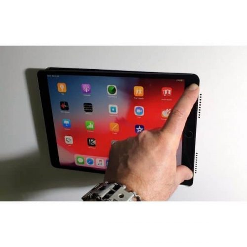 Wall-Smart Invisible Mount - iPad Wandhalterung - magnetisch, POE zu USB Converter enthalten, flächenbündiger Einbau